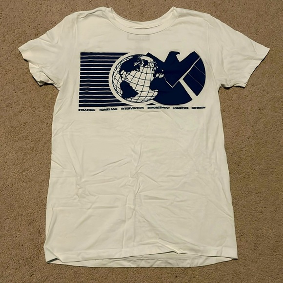 Marvel’s S.H.I.E.L.D T-Shirt Size Small - Picture 1 of 4